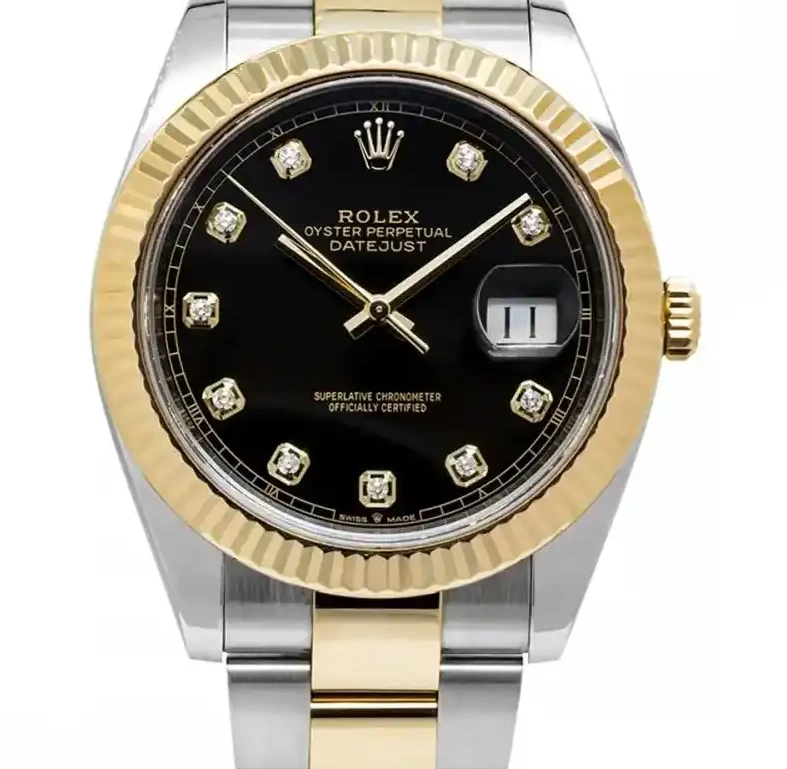 PrestigiousJewelrys Datejust Stainless Steel Gold Rolex & 126333 0613